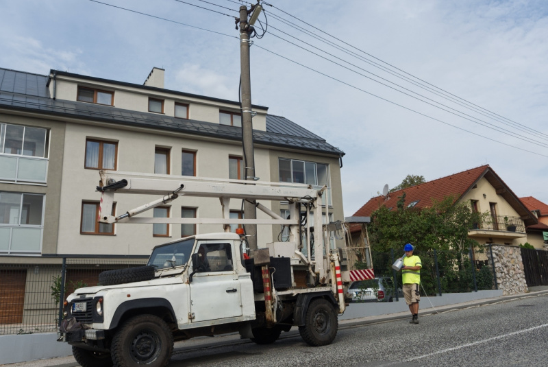 Košická Nová Ves - modernizácia verejného osvetlenia