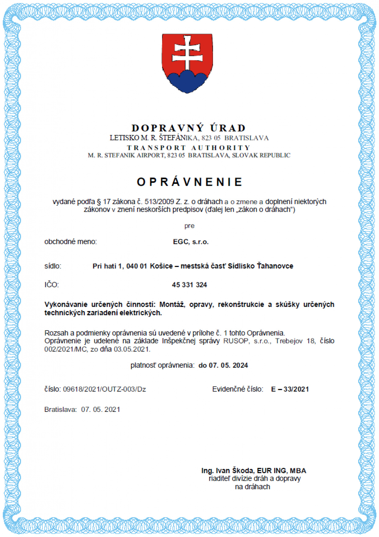 Certifikáty