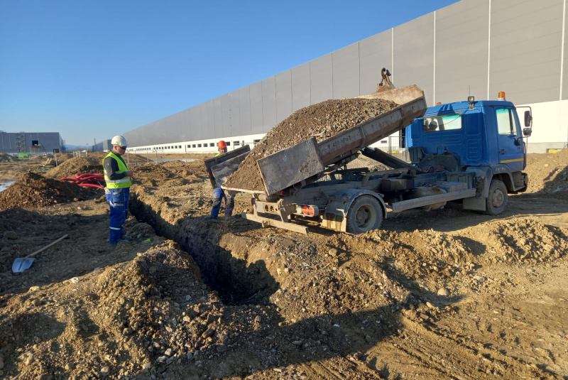 VOLVO Car Košice- Vonkajšie osvetlenie