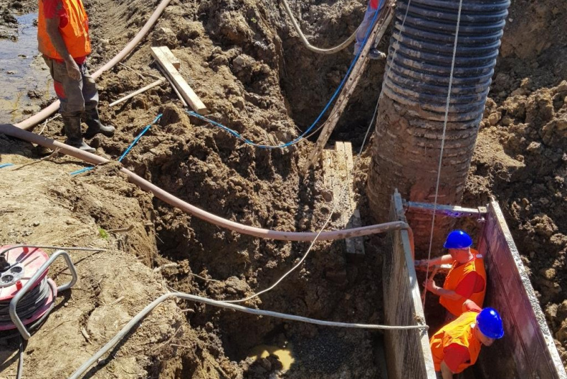 Trhovište, Bánovce nad Ondavou - kanalizácia a ČOV